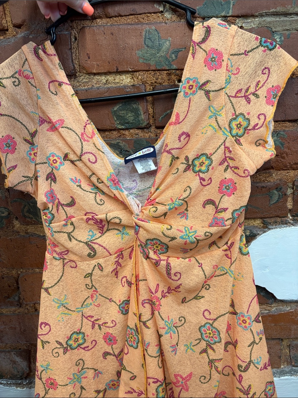 Vintage Y2K Zoey Beth Babydoll Tunic Top Size Small - Picture 3 of 4